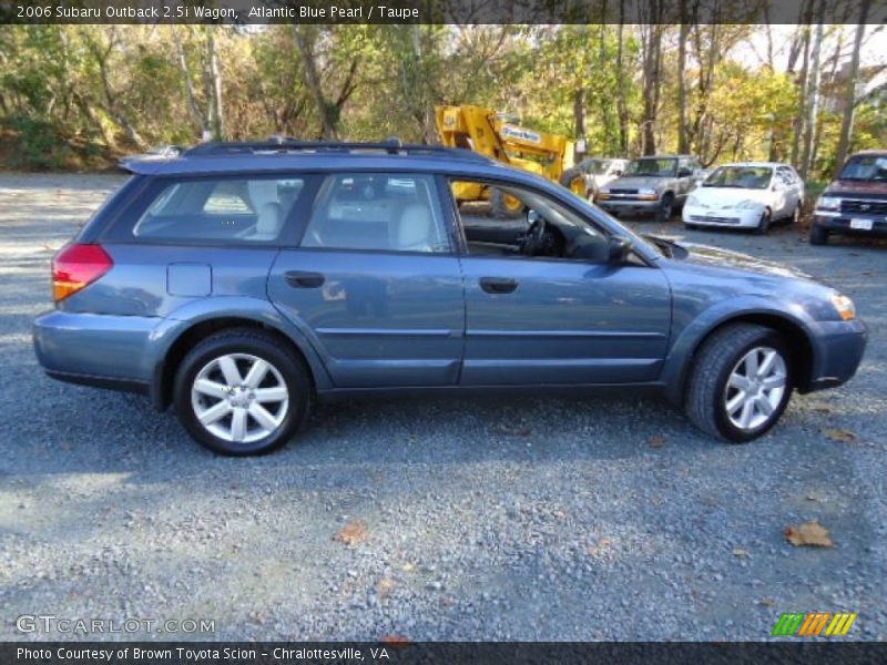 Atlantic Blue Pearl / Taupe 2006 Subaru Outback 2.5i Wagon