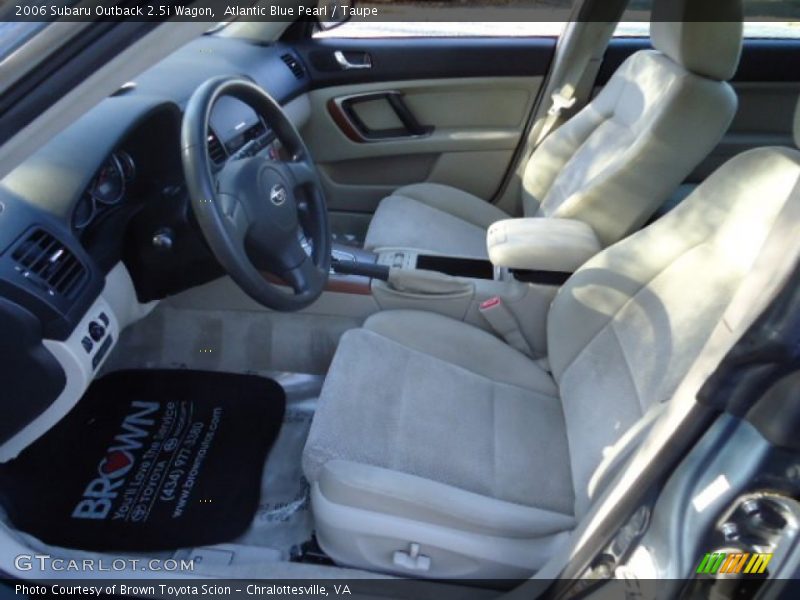 Atlantic Blue Pearl / Taupe 2006 Subaru Outback 2.5i Wagon