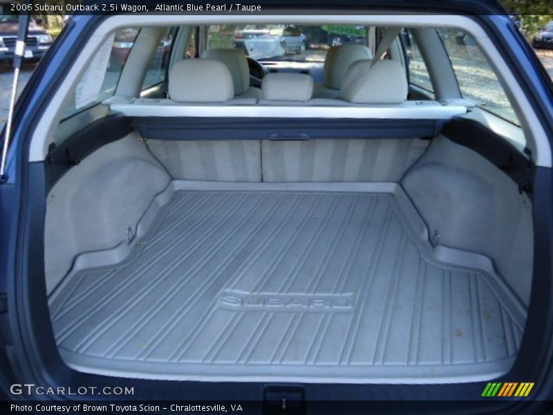 Atlantic Blue Pearl / Taupe 2006 Subaru Outback 2.5i Wagon