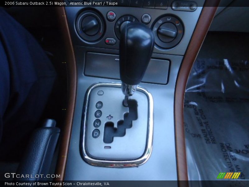 Atlantic Blue Pearl / Taupe 2006 Subaru Outback 2.5i Wagon