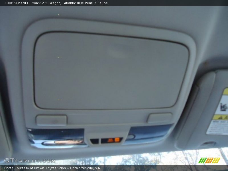 Atlantic Blue Pearl / Taupe 2006 Subaru Outback 2.5i Wagon