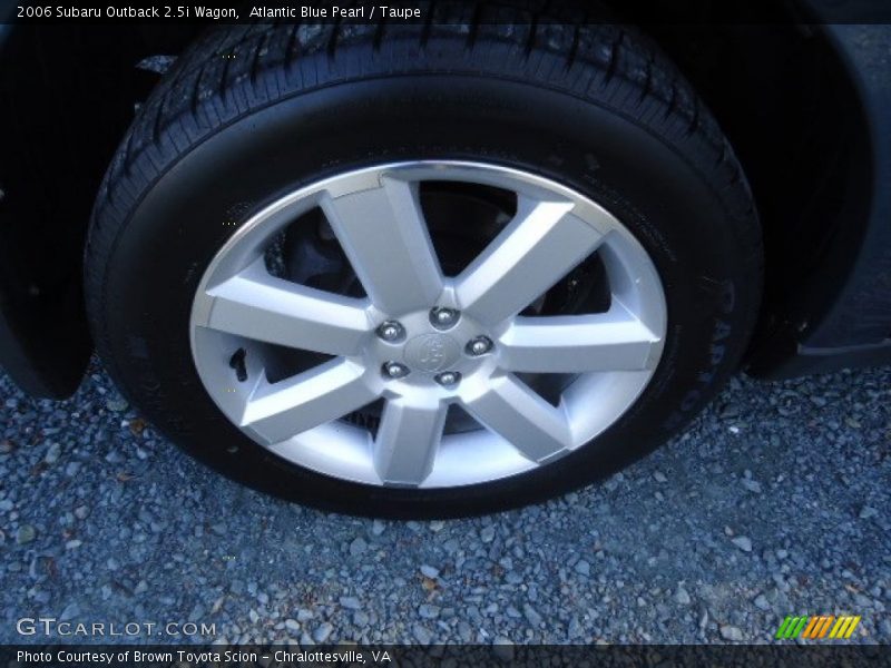 Atlantic Blue Pearl / Taupe 2006 Subaru Outback 2.5i Wagon