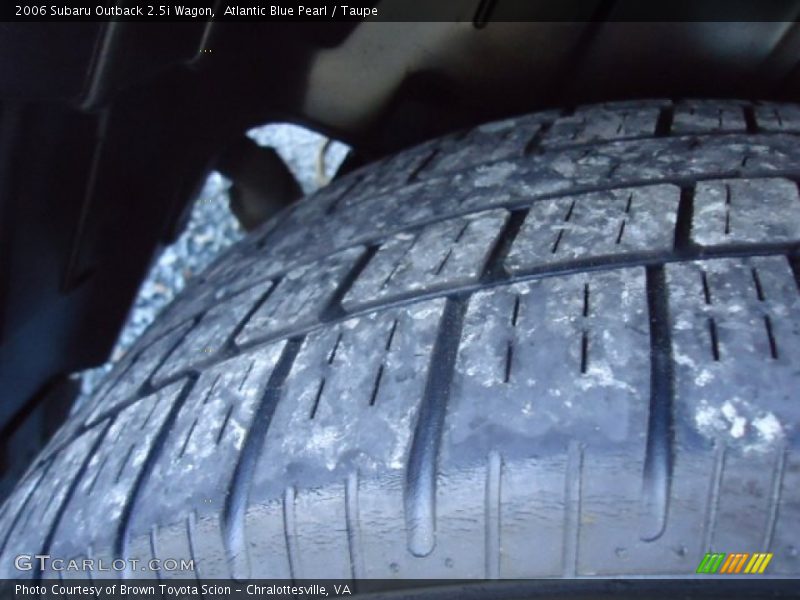 Atlantic Blue Pearl / Taupe 2006 Subaru Outback 2.5i Wagon