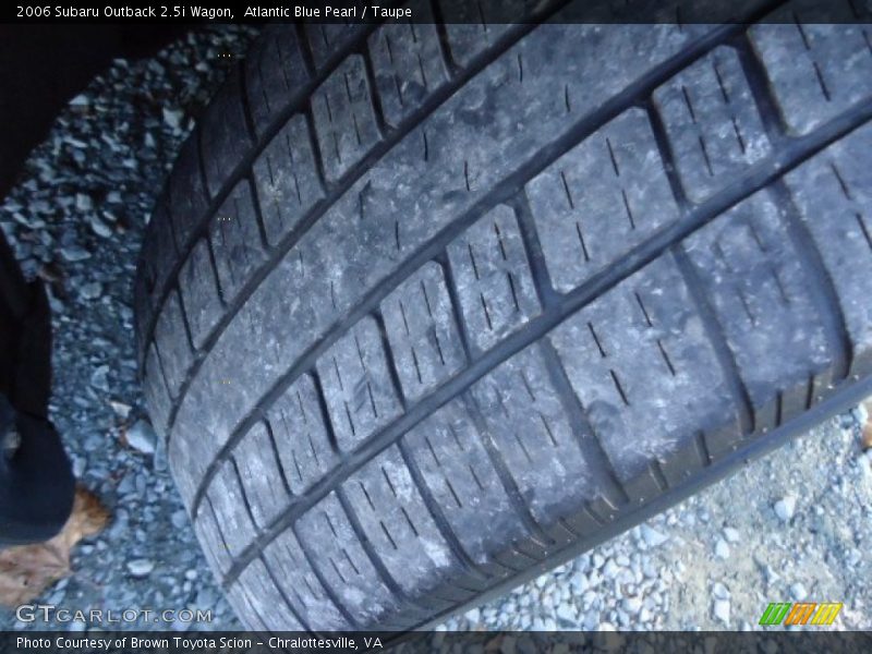 Atlantic Blue Pearl / Taupe 2006 Subaru Outback 2.5i Wagon