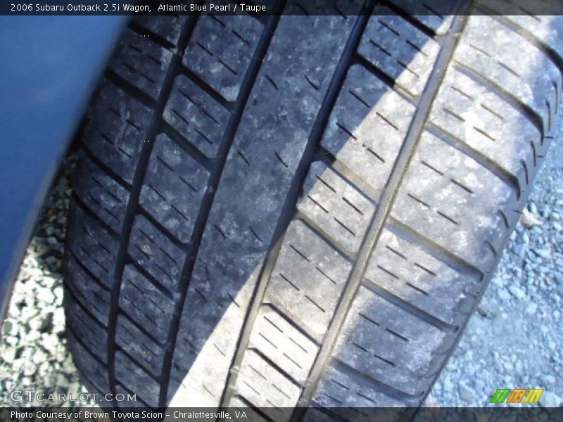 Atlantic Blue Pearl / Taupe 2006 Subaru Outback 2.5i Wagon