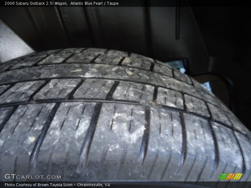 Atlantic Blue Pearl / Taupe 2006 Subaru Outback 2.5i Wagon