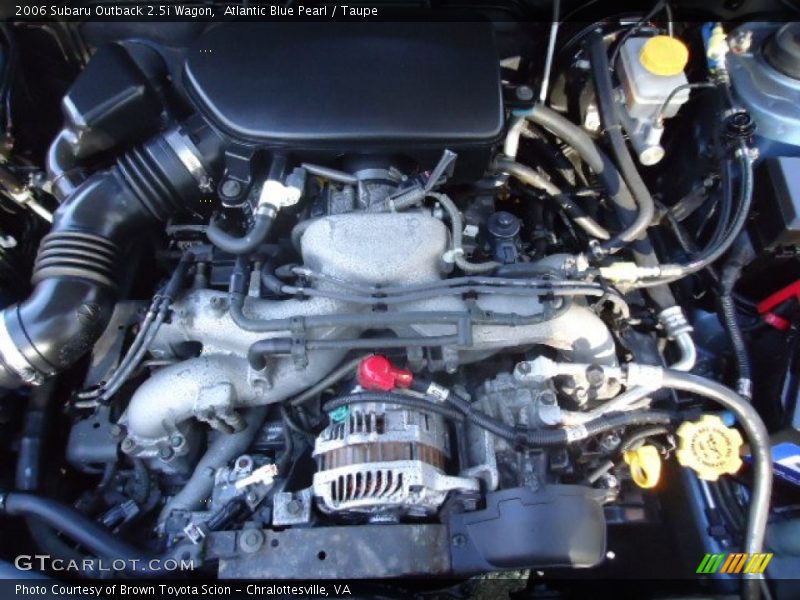 Atlantic Blue Pearl / Taupe 2006 Subaru Outback 2.5i Wagon