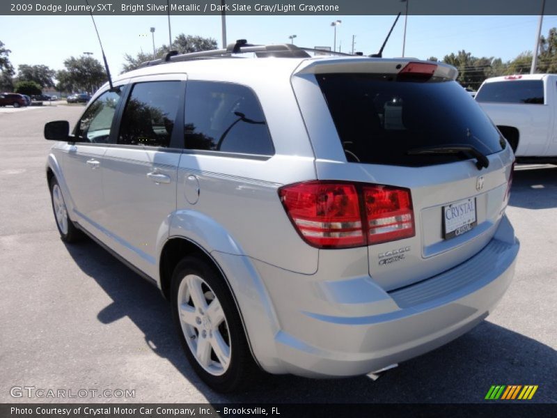Bright Silver Metallic / Dark Slate Gray/Light Graystone 2009 Dodge Journey SXT