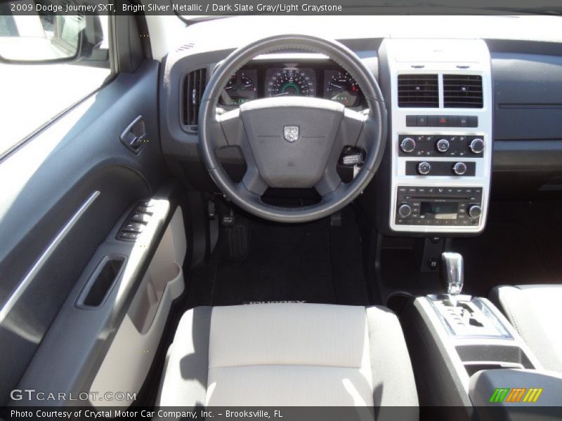Bright Silver Metallic / Dark Slate Gray/Light Graystone 2009 Dodge Journey SXT
