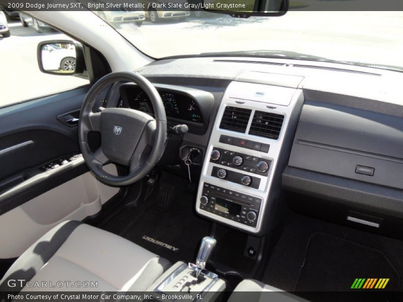 Bright Silver Metallic / Dark Slate Gray/Light Graystone 2009 Dodge Journey SXT