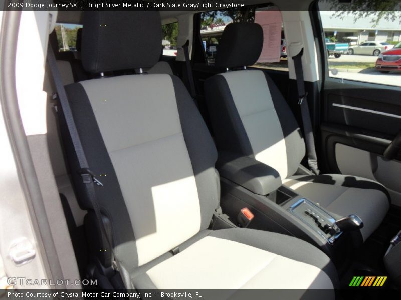Bright Silver Metallic / Dark Slate Gray/Light Graystone 2009 Dodge Journey SXT