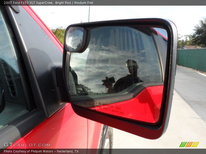 Bright Red / Medium Flint 2007 Ford F150 XLT SuperCrew