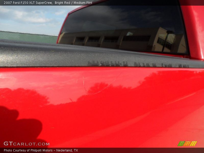 Bright Red / Medium Flint 2007 Ford F150 XLT SuperCrew