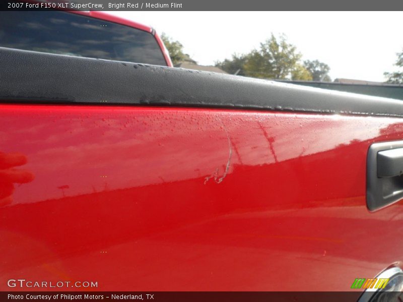 Bright Red / Medium Flint 2007 Ford F150 XLT SuperCrew
