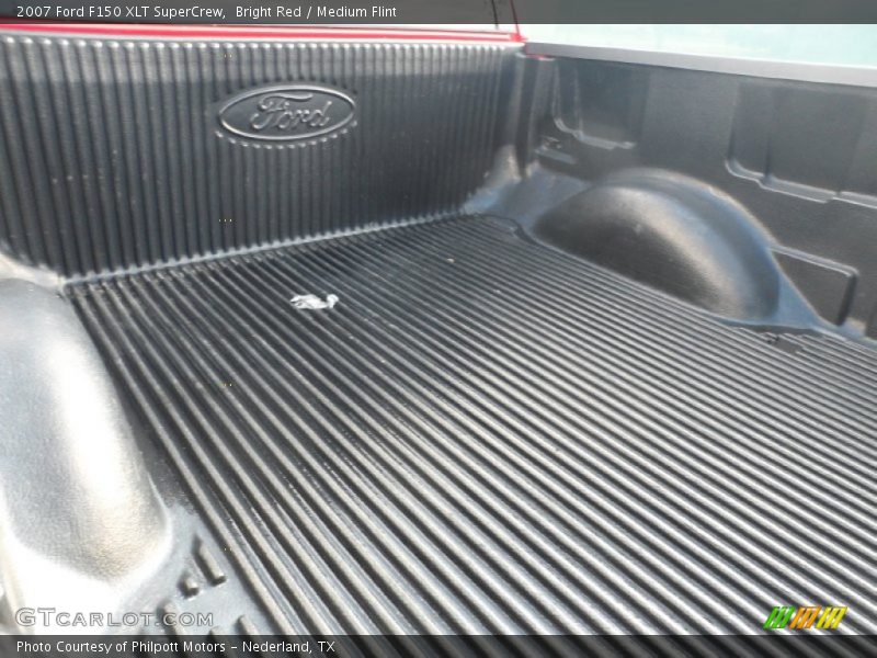 Bright Red / Medium Flint 2007 Ford F150 XLT SuperCrew