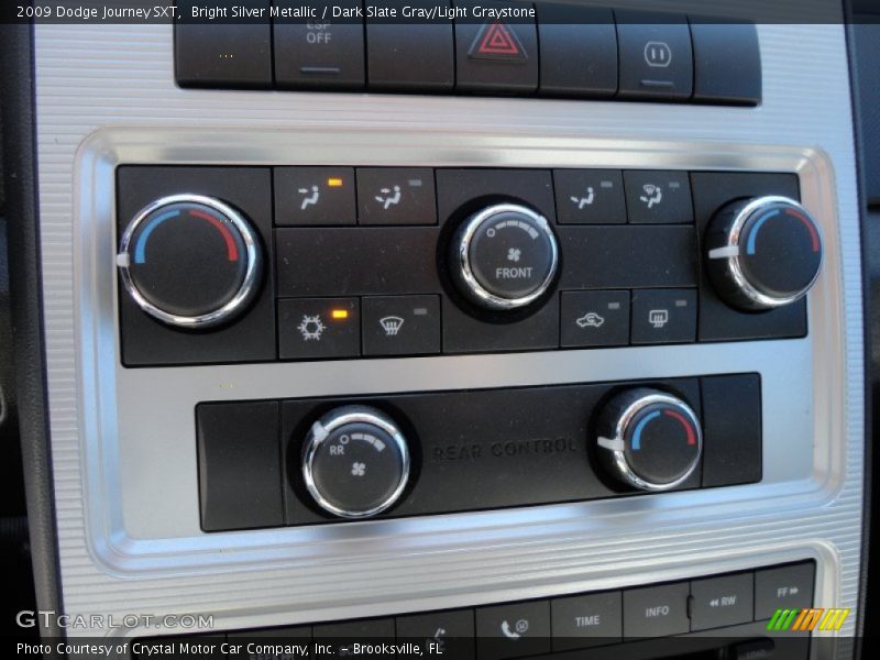 Controls of 2009 Journey SXT