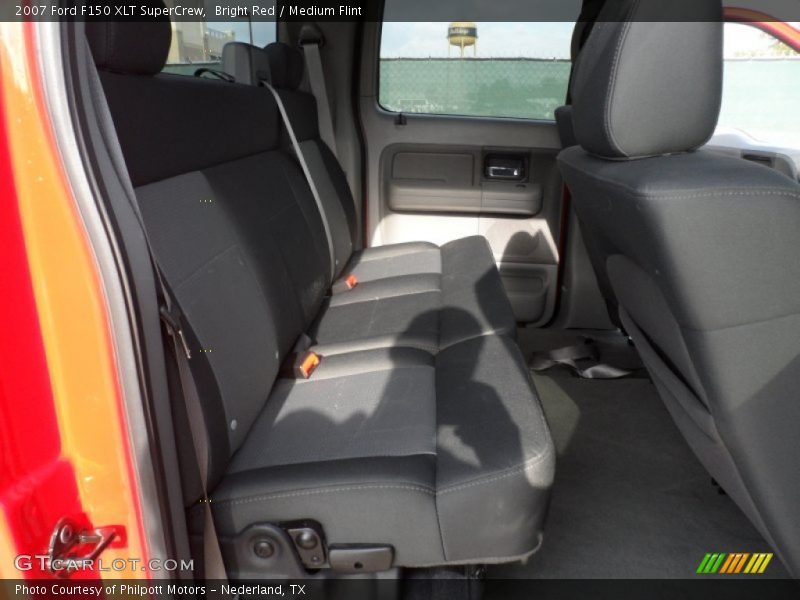 Bright Red / Medium Flint 2007 Ford F150 XLT SuperCrew