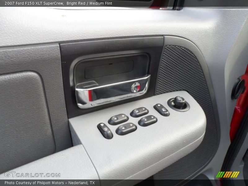 Bright Red / Medium Flint 2007 Ford F150 XLT SuperCrew