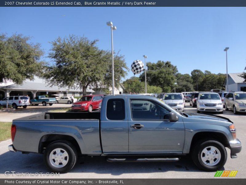  2007 Colorado LS Extended Cab Blue Granite Metallic
