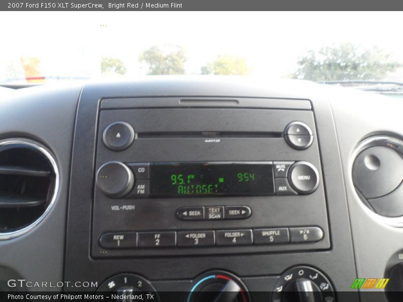 Bright Red / Medium Flint 2007 Ford F150 XLT SuperCrew