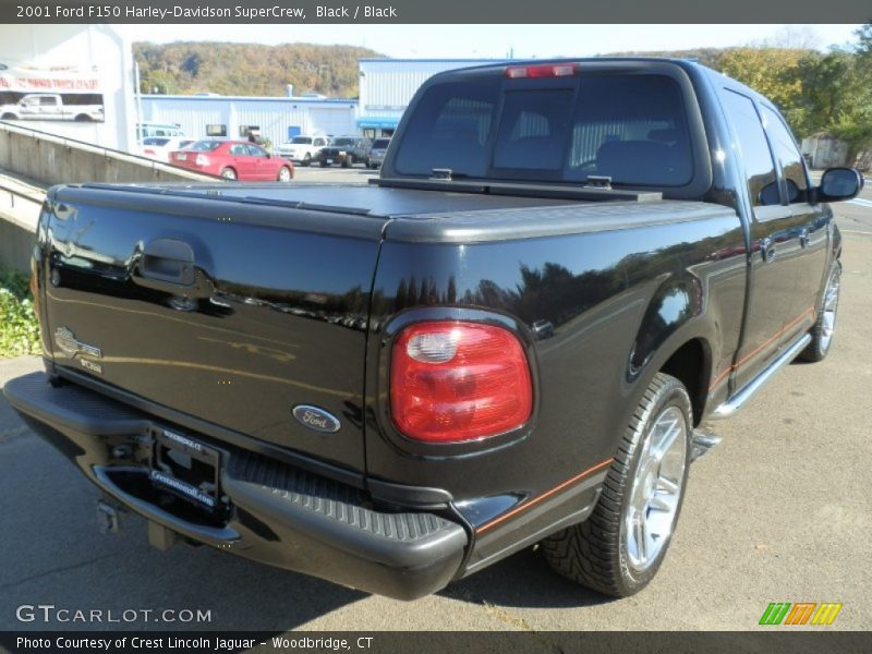 Black / Black 2001 Ford F150 Harley-Davidson SuperCrew