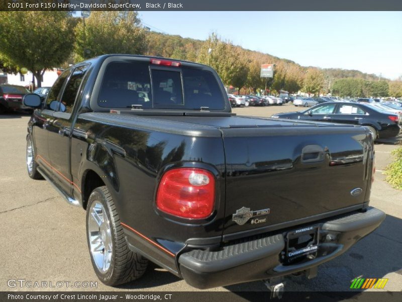 Black / Black 2001 Ford F150 Harley-Davidson SuperCrew