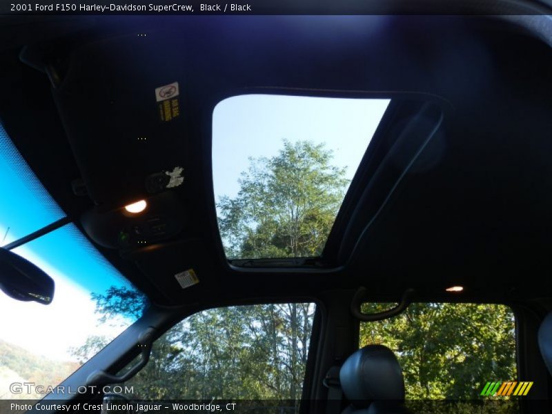 Sunroof of 2001 F150 Harley-Davidson SuperCrew