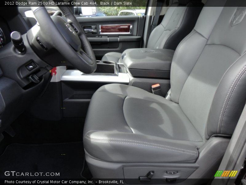  2012 Ram 2500 HD Laramie Crew Cab 4x4 Dark Slate Interior