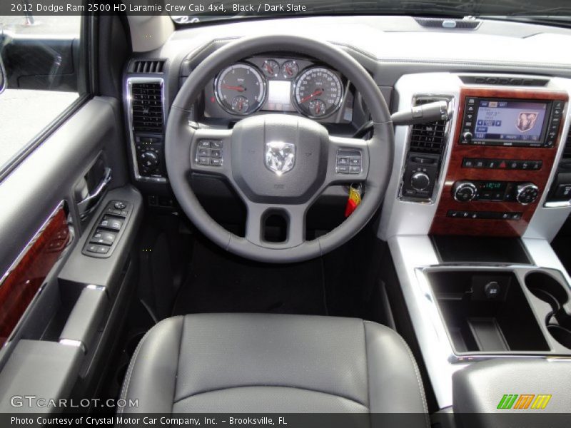 Dashboard of 2012 Ram 2500 HD Laramie Crew Cab 4x4