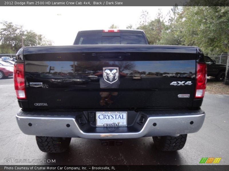 Black / Dark Slate 2012 Dodge Ram 2500 HD Laramie Crew Cab 4x4
