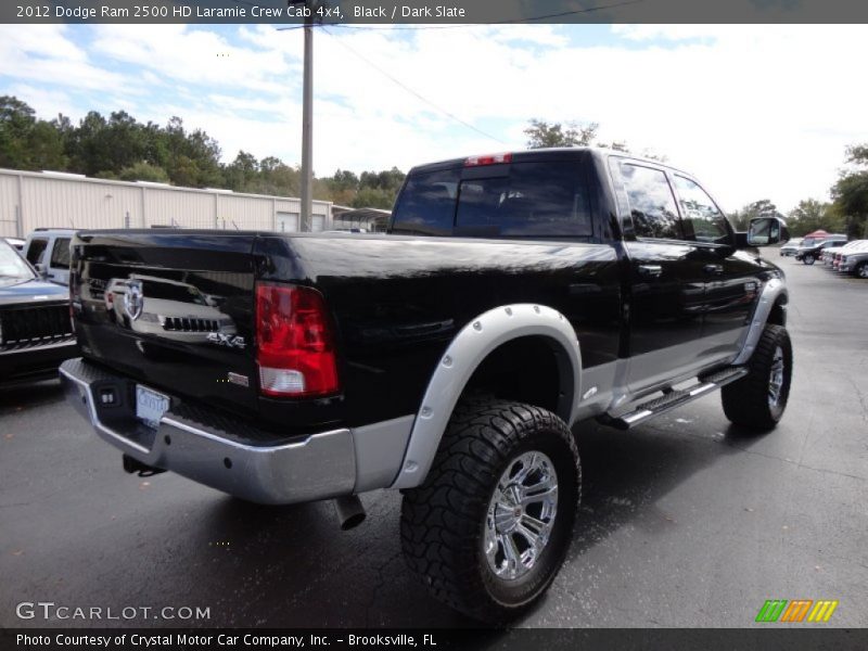 Black / Dark Slate 2012 Dodge Ram 2500 HD Laramie Crew Cab 4x4