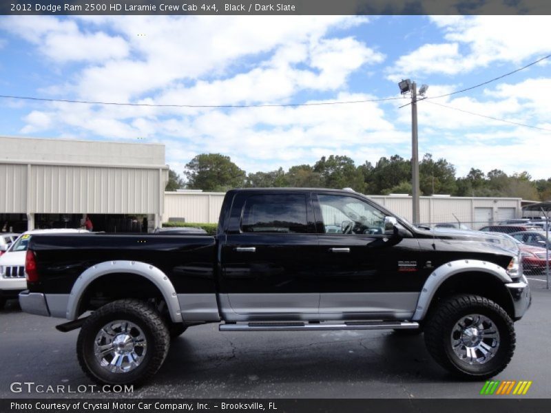 Black / Dark Slate 2012 Dodge Ram 2500 HD Laramie Crew Cab 4x4