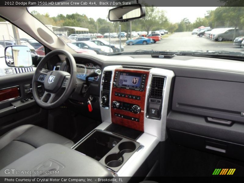 Black / Dark Slate 2012 Dodge Ram 2500 HD Laramie Crew Cab 4x4
