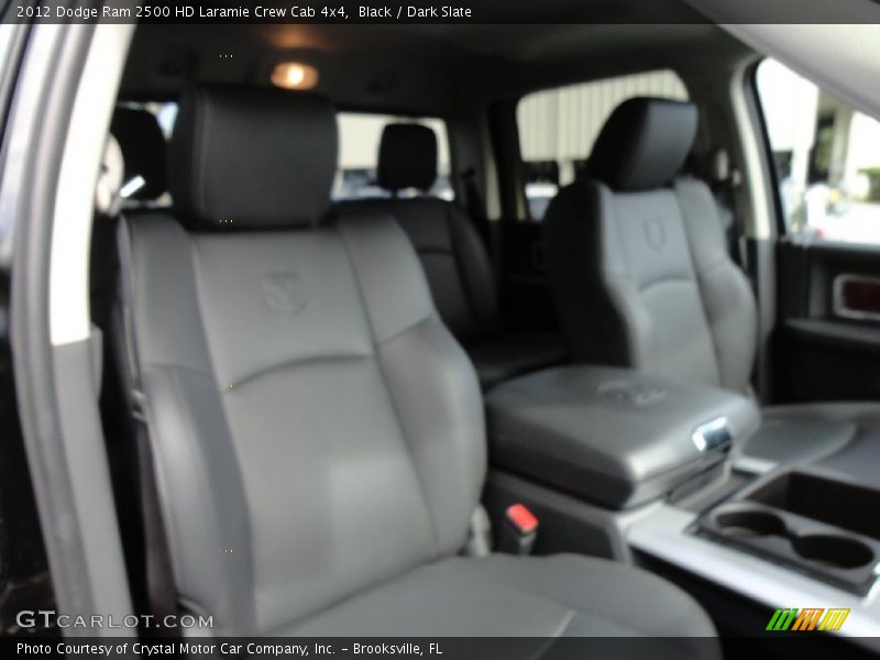 Black / Dark Slate 2012 Dodge Ram 2500 HD Laramie Crew Cab 4x4
