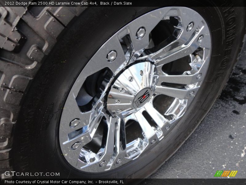 Black / Dark Slate 2012 Dodge Ram 2500 HD Laramie Crew Cab 4x4