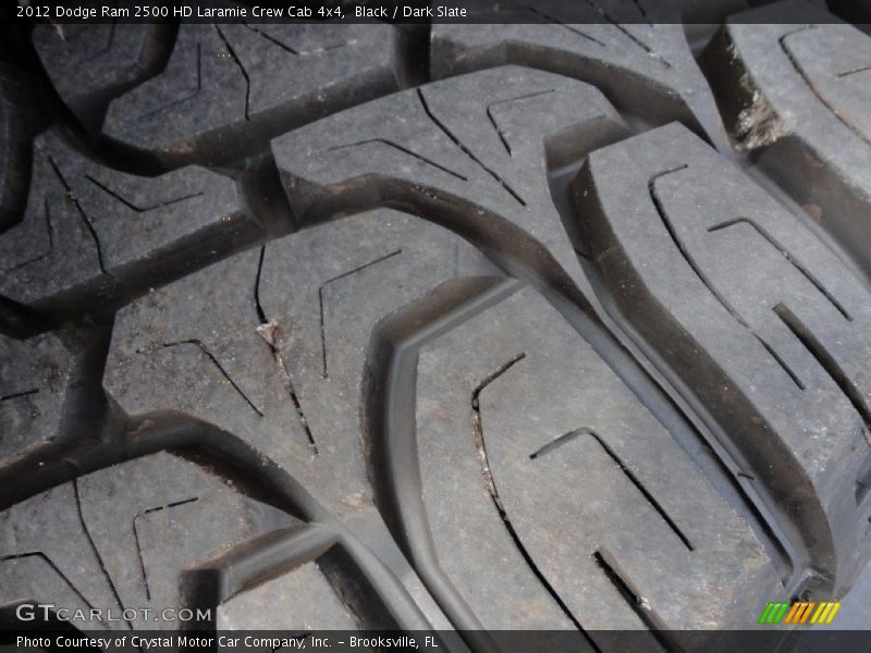 Black / Dark Slate 2012 Dodge Ram 2500 HD Laramie Crew Cab 4x4