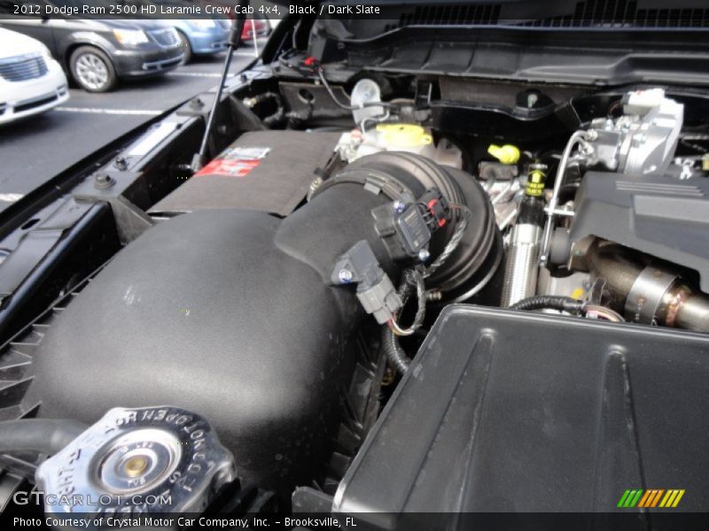 Black / Dark Slate 2012 Dodge Ram 2500 HD Laramie Crew Cab 4x4