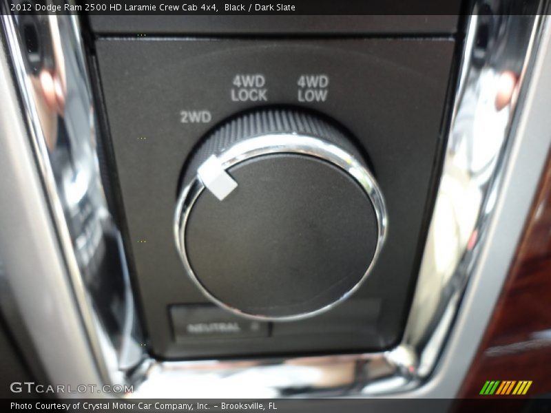 Black / Dark Slate 2012 Dodge Ram 2500 HD Laramie Crew Cab 4x4