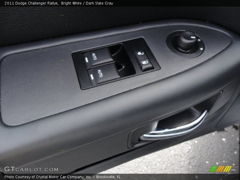 Bright White / Dark Slate Gray 2011 Dodge Challenger Rallye