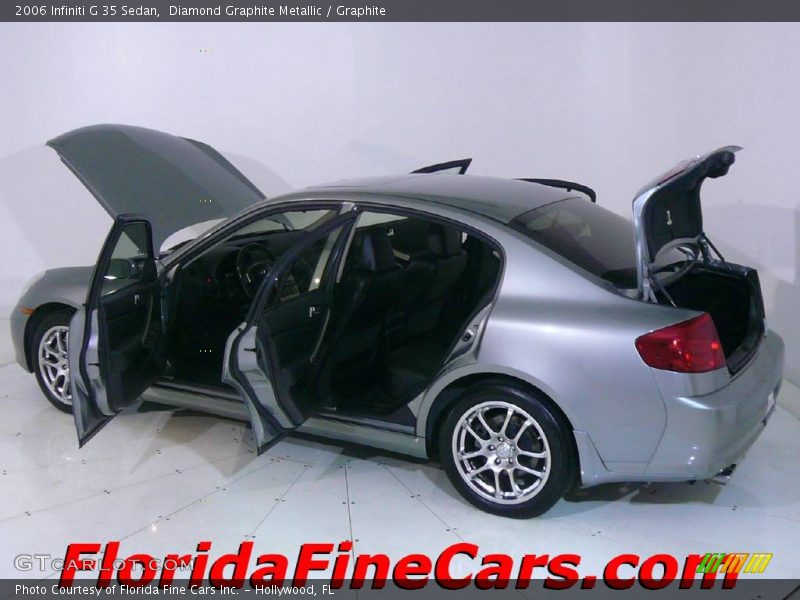 Diamond Graphite Metallic / Graphite 2006 Infiniti G 35 Sedan