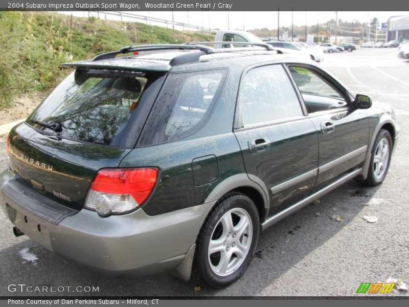 Woodland Green Pearl / Gray 2004 Subaru Impreza Outback Sport Wagon