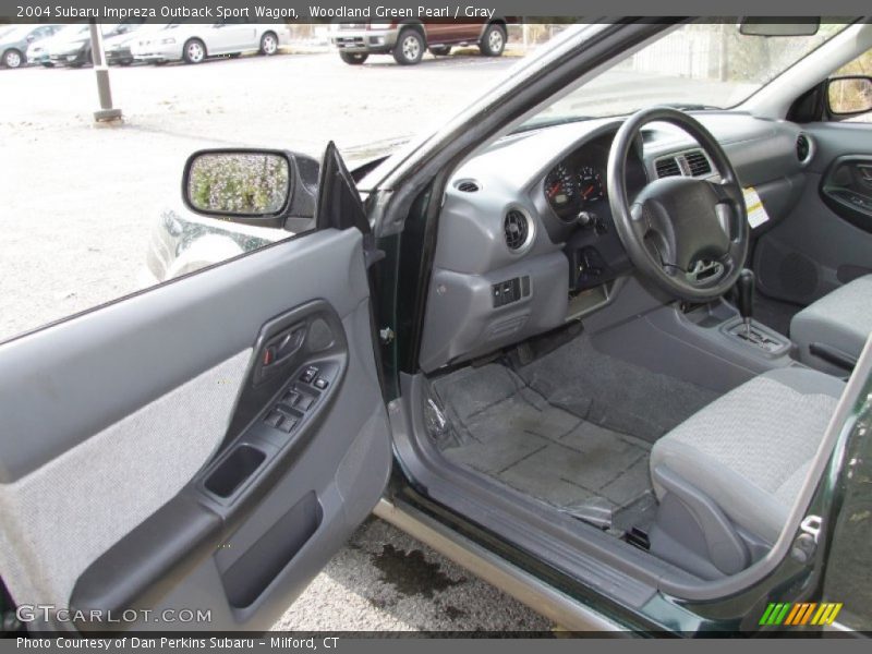  2004 Impreza Outback Sport Wagon Gray Interior