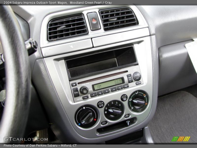 Controls of 2004 Impreza Outback Sport Wagon