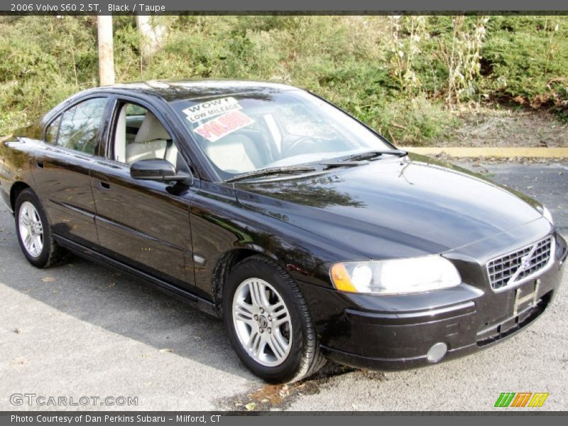 Black / Taupe 2006 Volvo S60 2.5T
