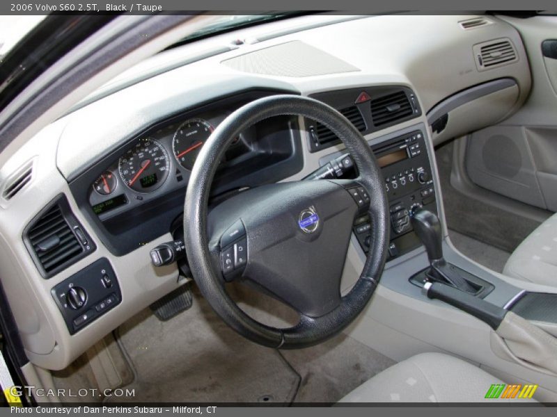 Black / Taupe 2006 Volvo S60 2.5T
