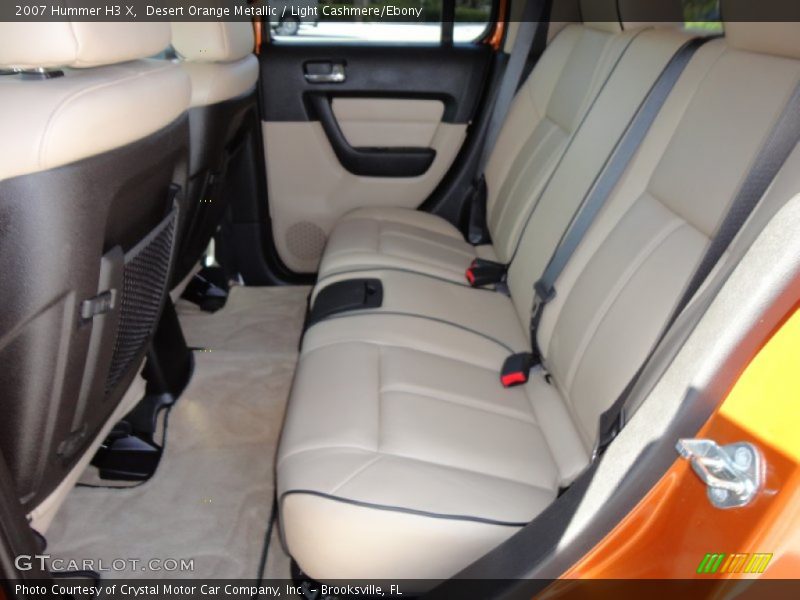 Desert Orange Metallic / Light Cashmere/Ebony 2007 Hummer H3 X