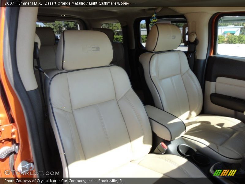 Desert Orange Metallic / Light Cashmere/Ebony 2007 Hummer H3 X