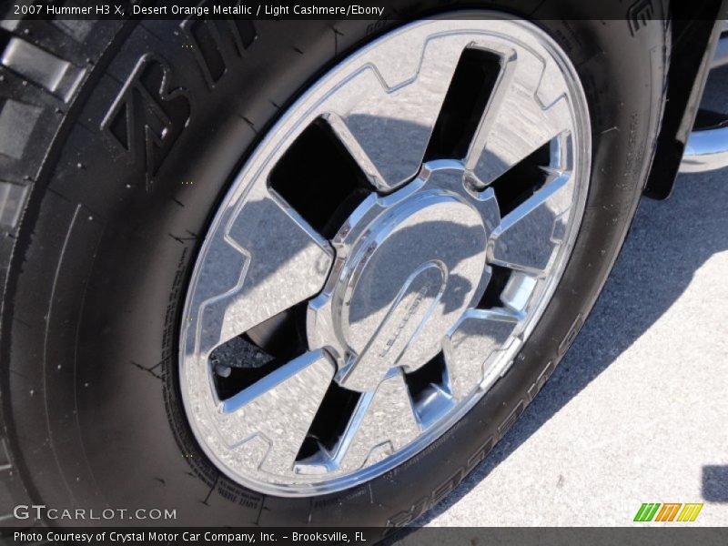 Desert Orange Metallic / Light Cashmere/Ebony 2007 Hummer H3 X