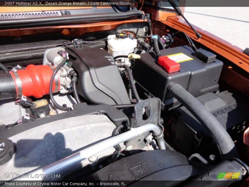 Desert Orange Metallic / Light Cashmere/Ebony 2007 Hummer H3 X