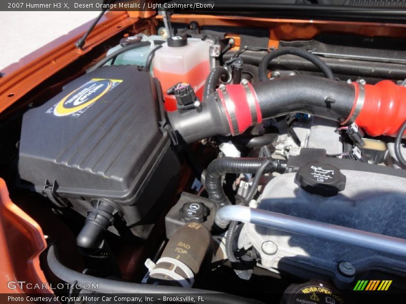 Desert Orange Metallic / Light Cashmere/Ebony 2007 Hummer H3 X